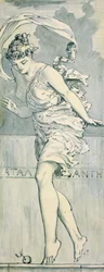 Atalanta, ca 1866 (keramik) (par till 368311)